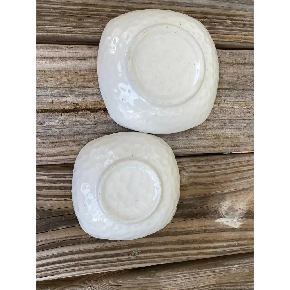 Decorative square dish set/2